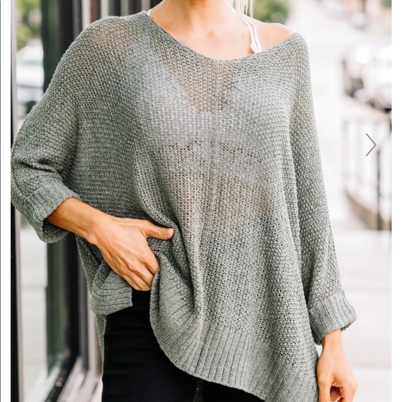 She & sky sweater Clearance